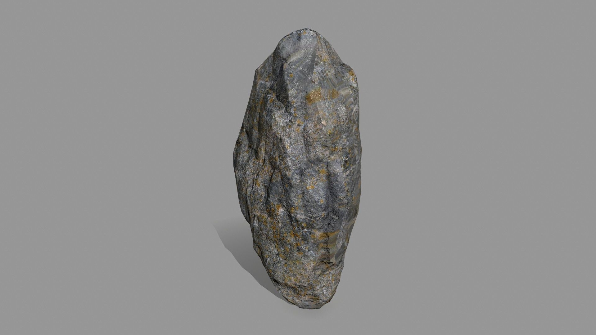 Rock Set Low-poly 3D model_7