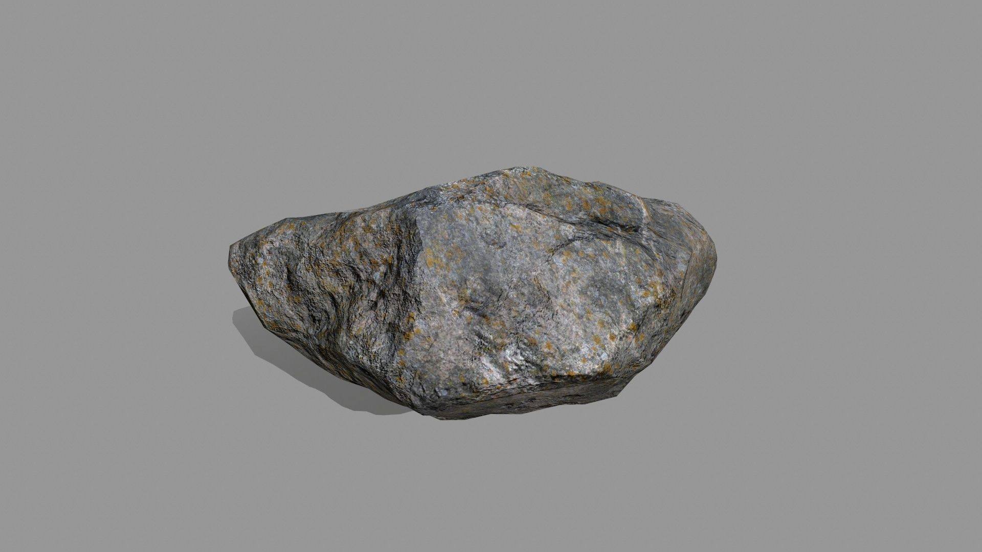 Rock Set Low-poly 3D model_16