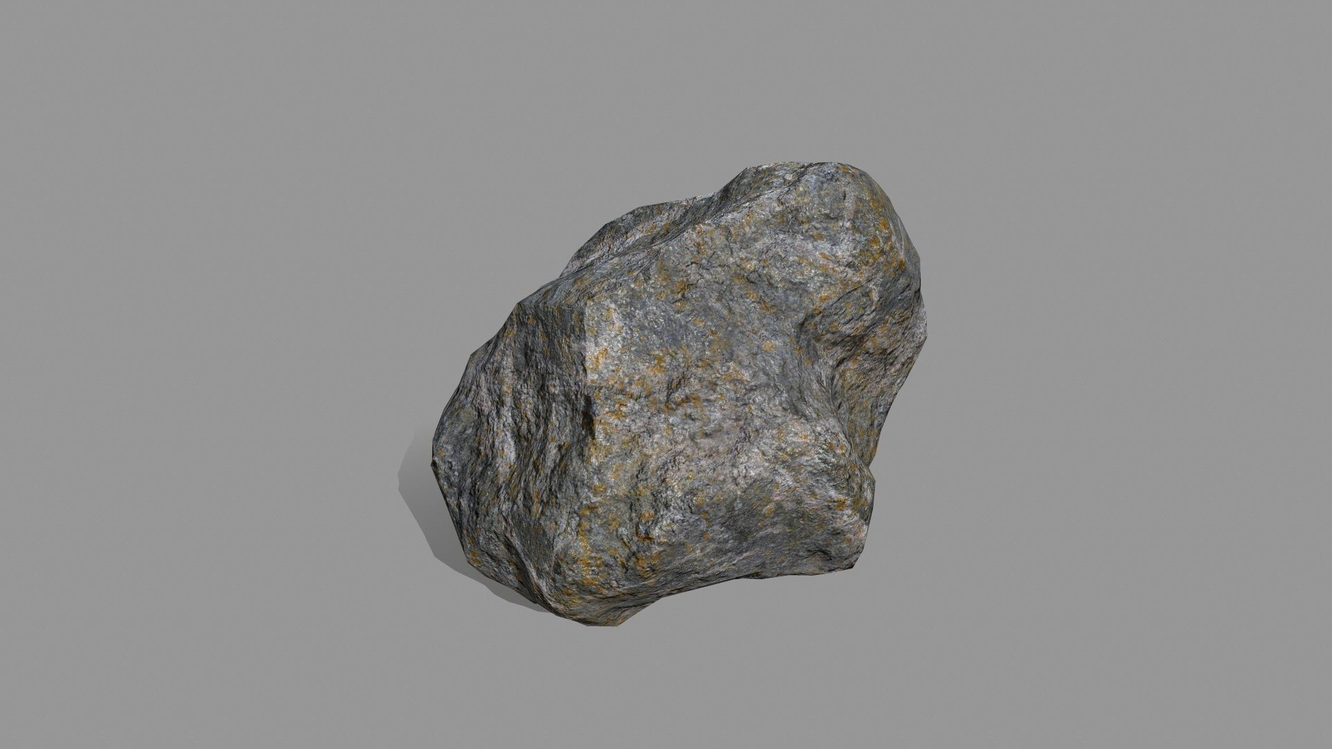 Rock Set Low-poly 3D model_13