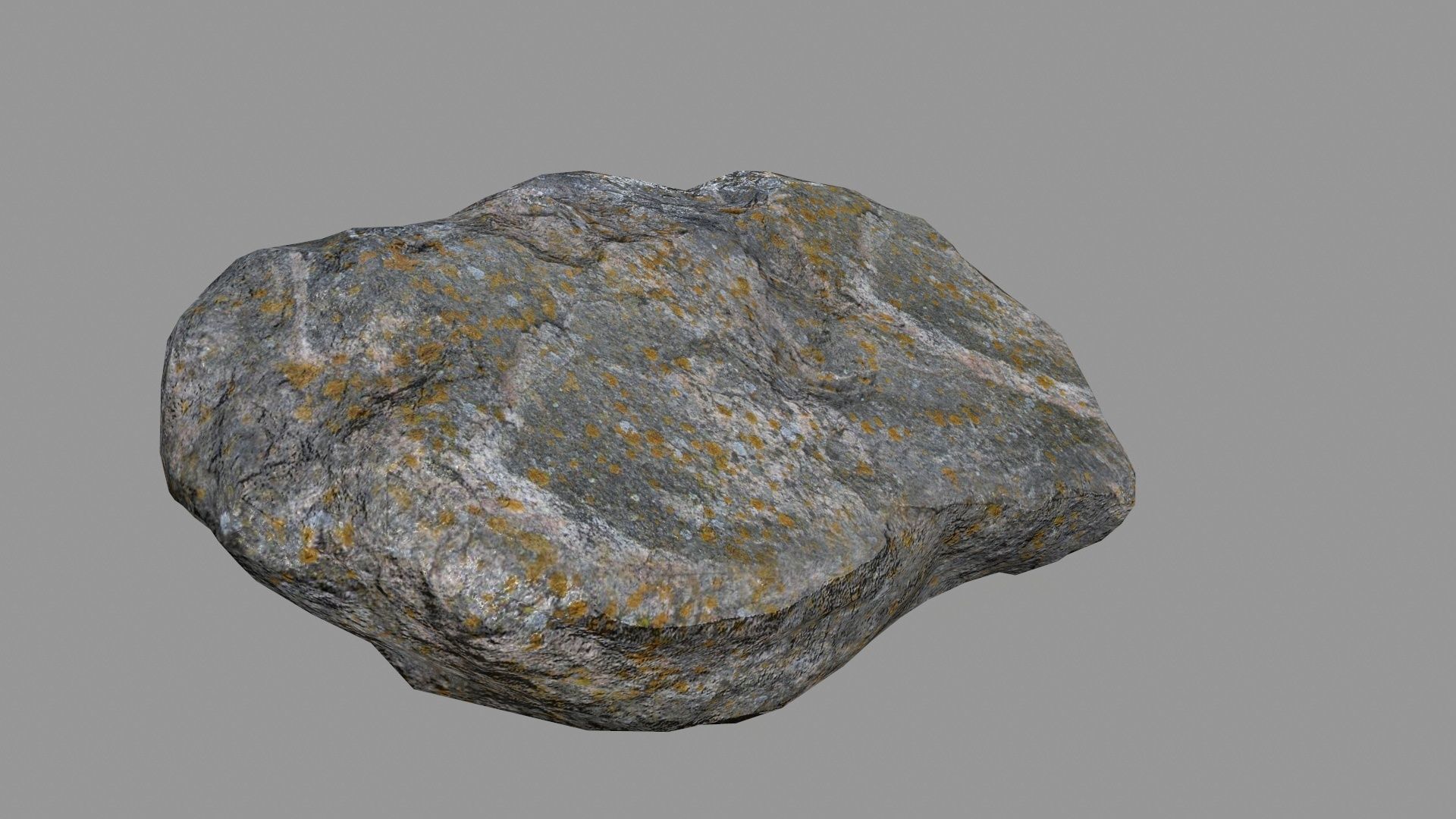 Rock Set Low-poly 3D model_5
