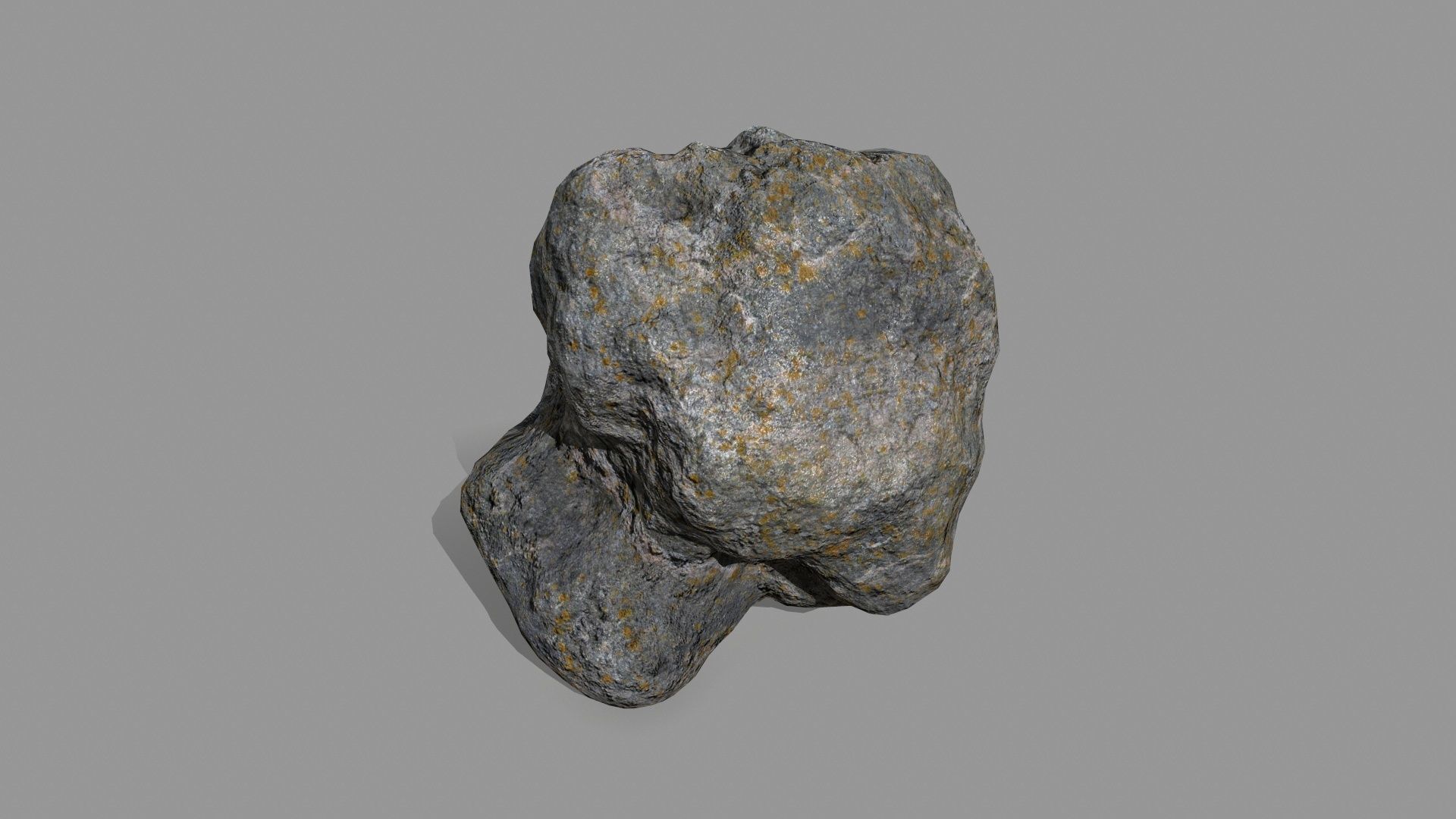 Rock Set Low-poly 3D model_11