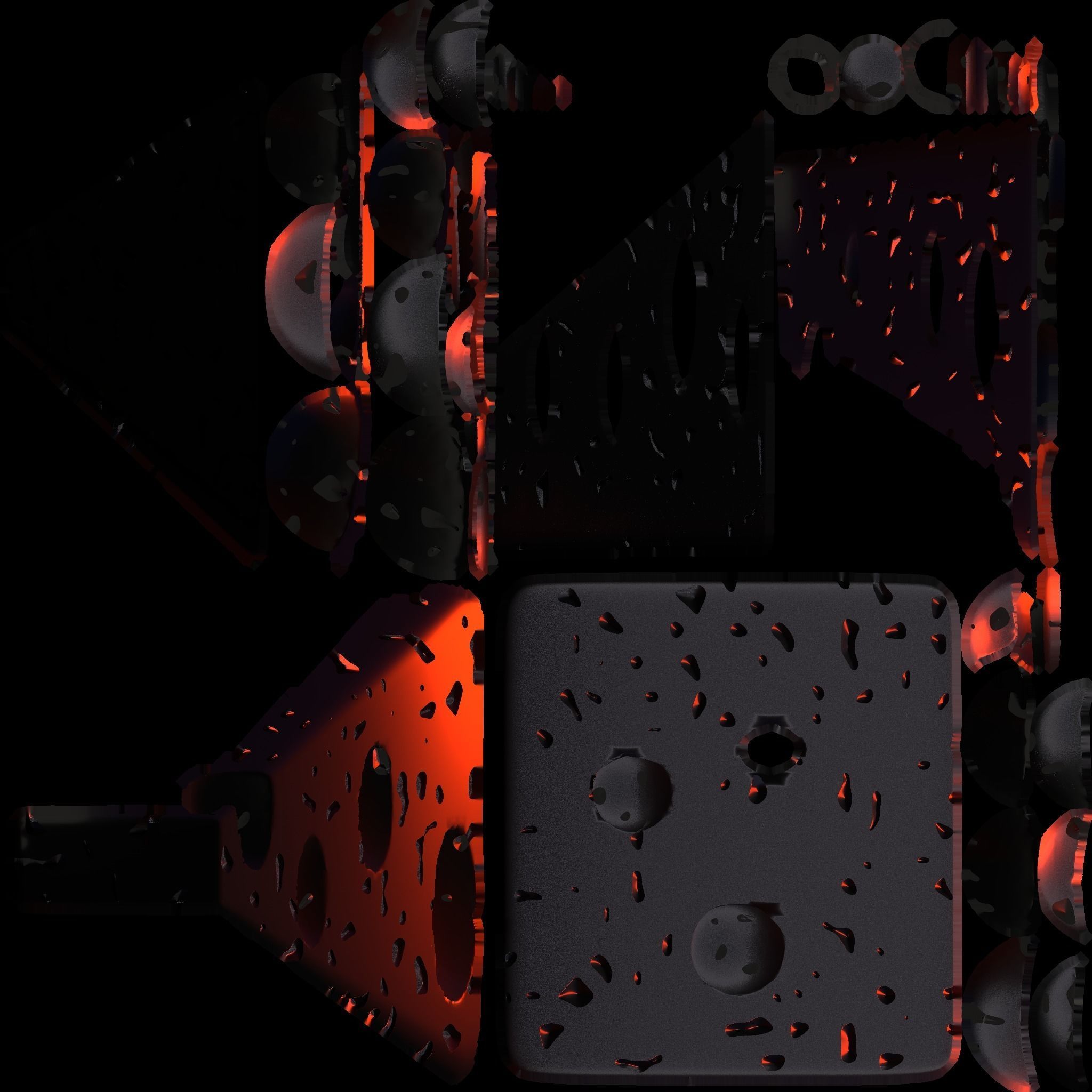 Realistic Cheese Slice 3D Model Free 3D model_26