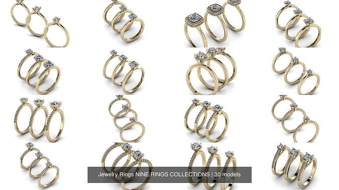 Jewelry Rings NINE RINGS COLLECTIONS 