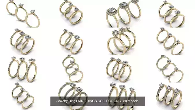 Jewelry Rings NINE RINGS COLLECTIONS 