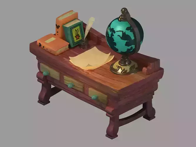 Dynasty Home Furniture Making - Desk 02