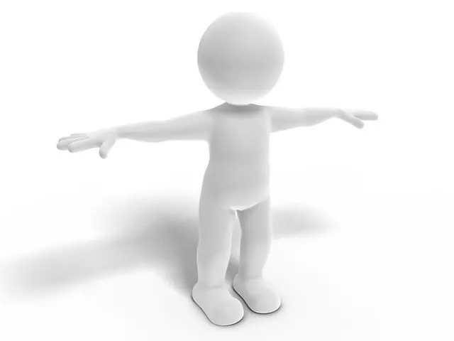 plasticine mascot Low-poly 3D model