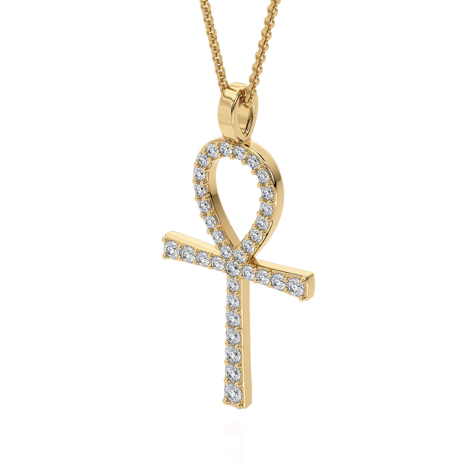 Ank cross 3D print model_9