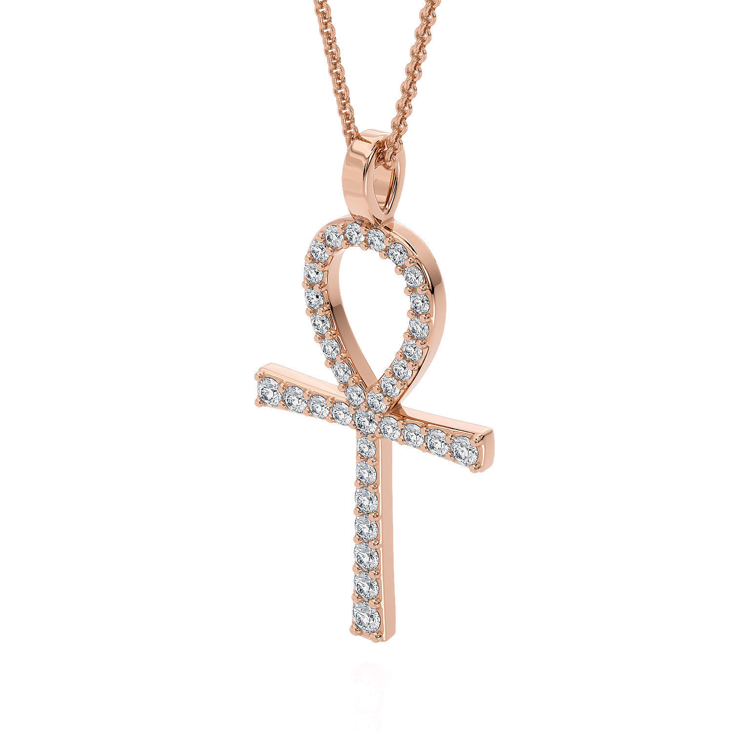 Ank cross 3D print model_7