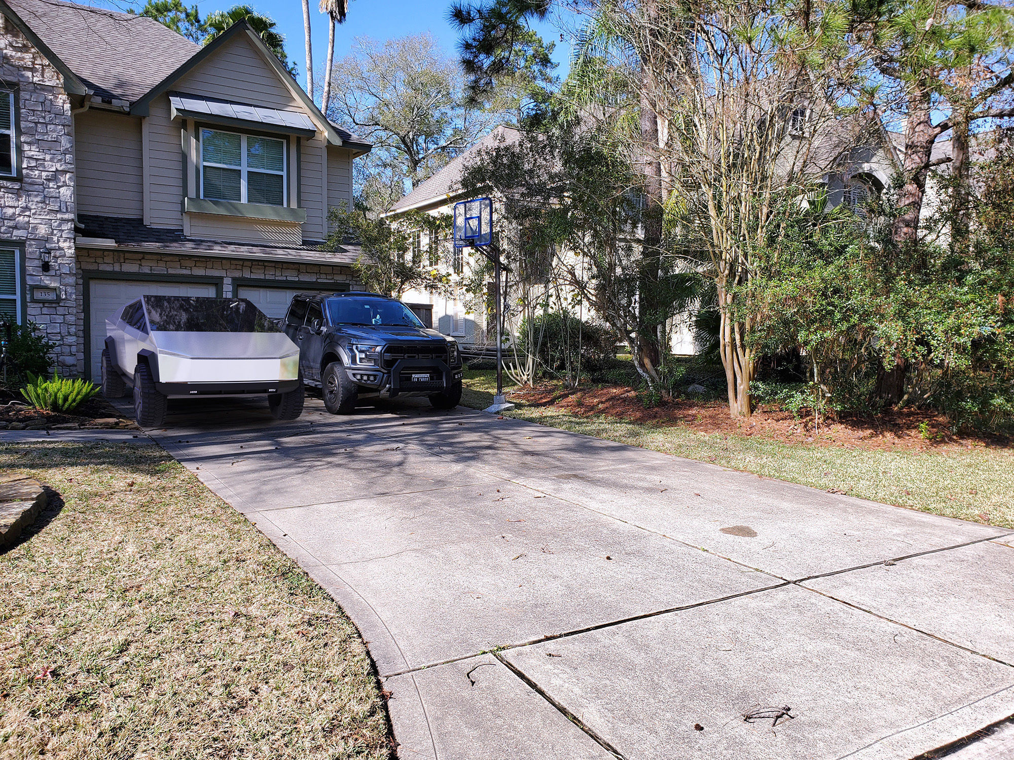 Cybertruck High Detailed Model with interior Low-poly 3D model_22