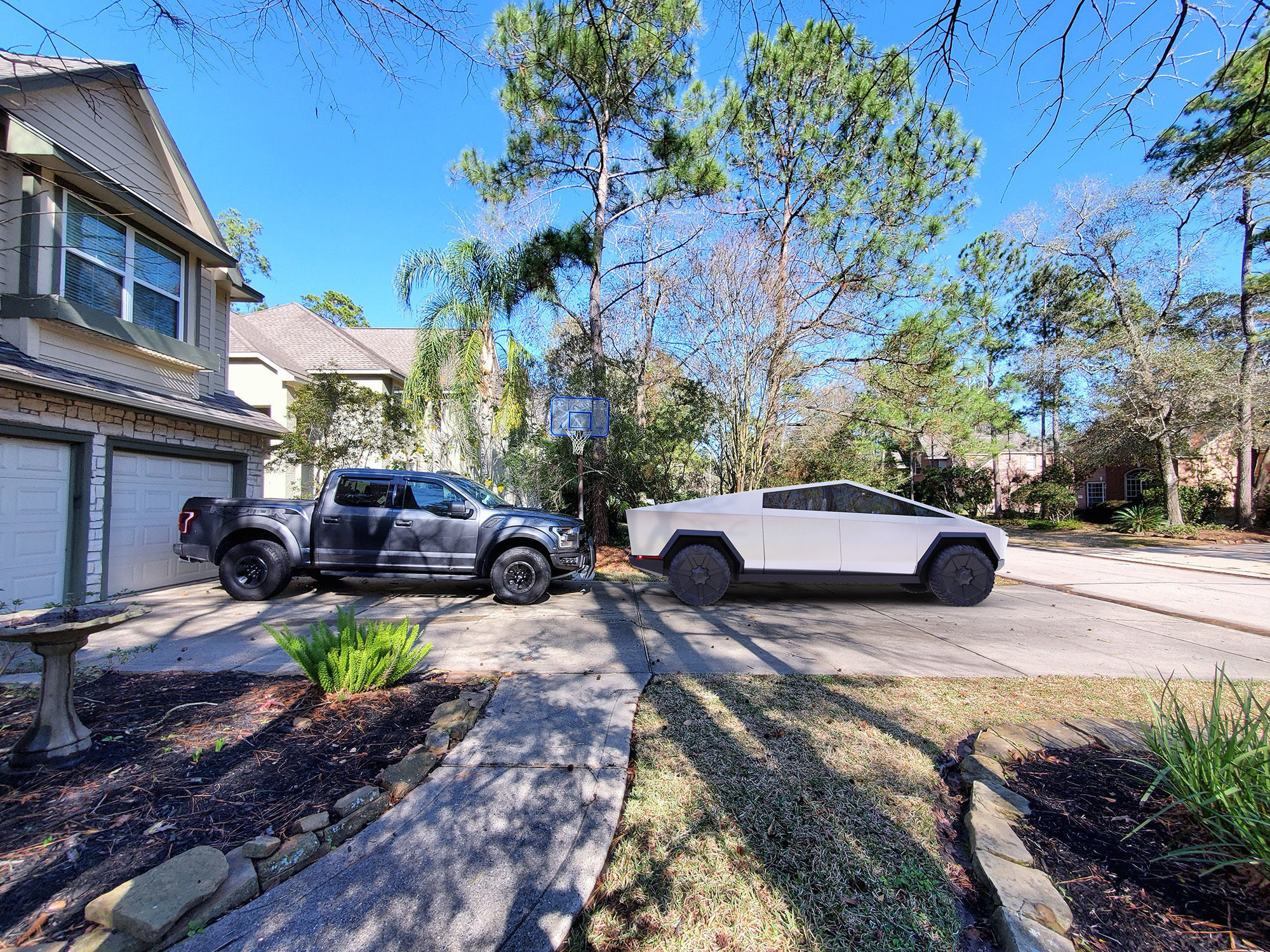 Cybertruck High Detailed Model with interior Low-poly 3D model_23