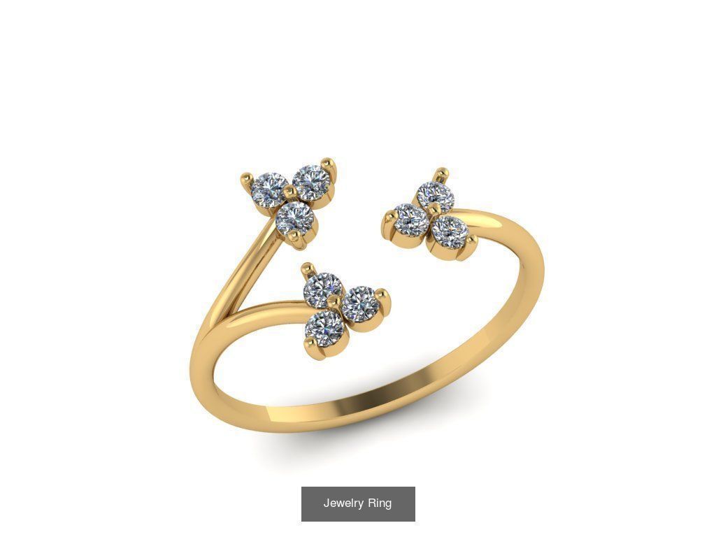 Jewelry Rings 3D Model Collection_98