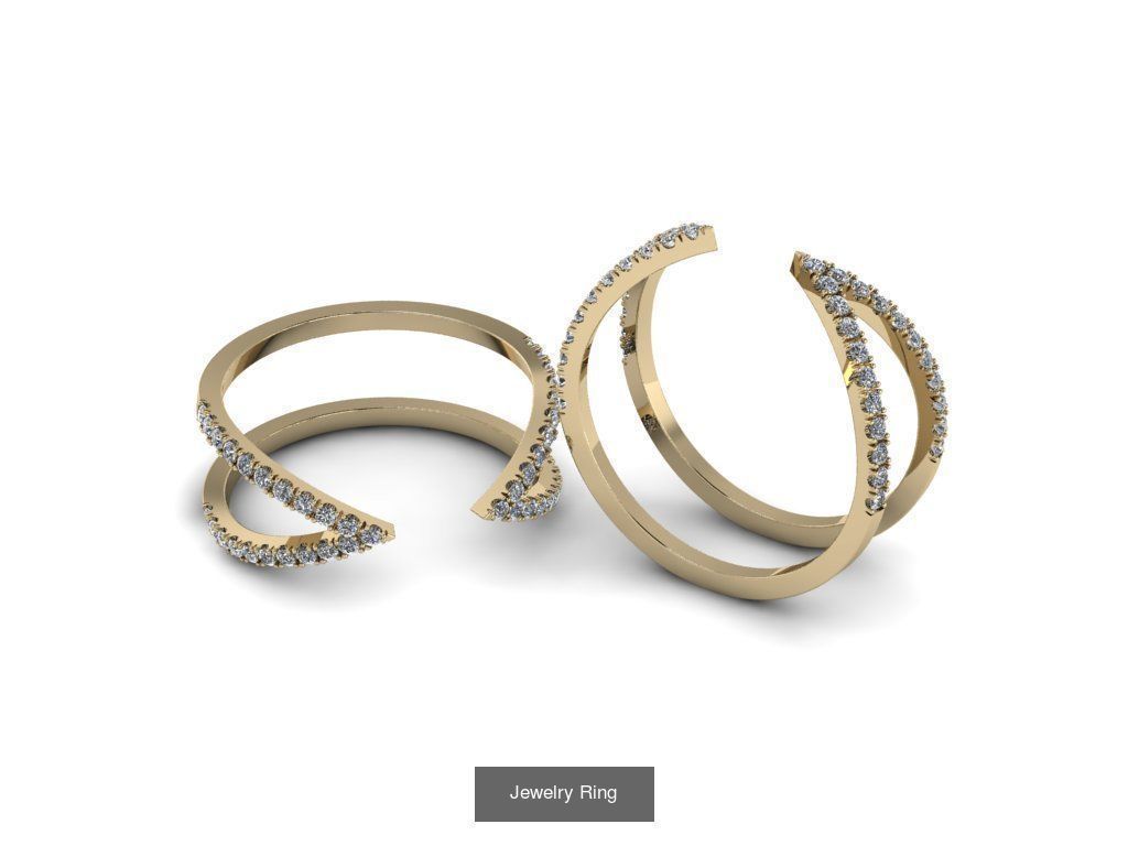 Jewelry Rings 3D Model Collection_105