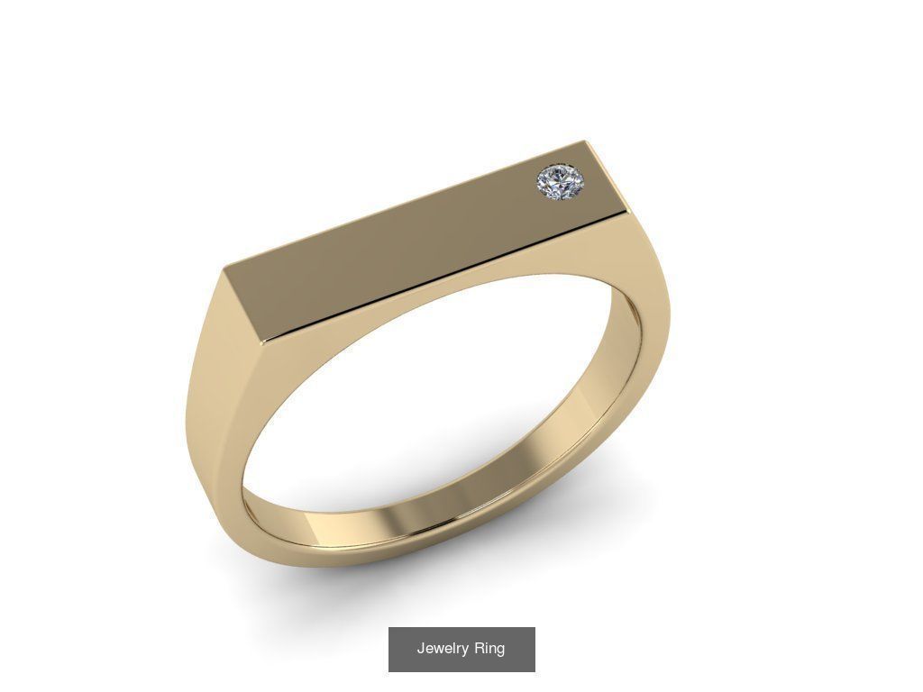Jewelry Rings 3D Model Collection_129