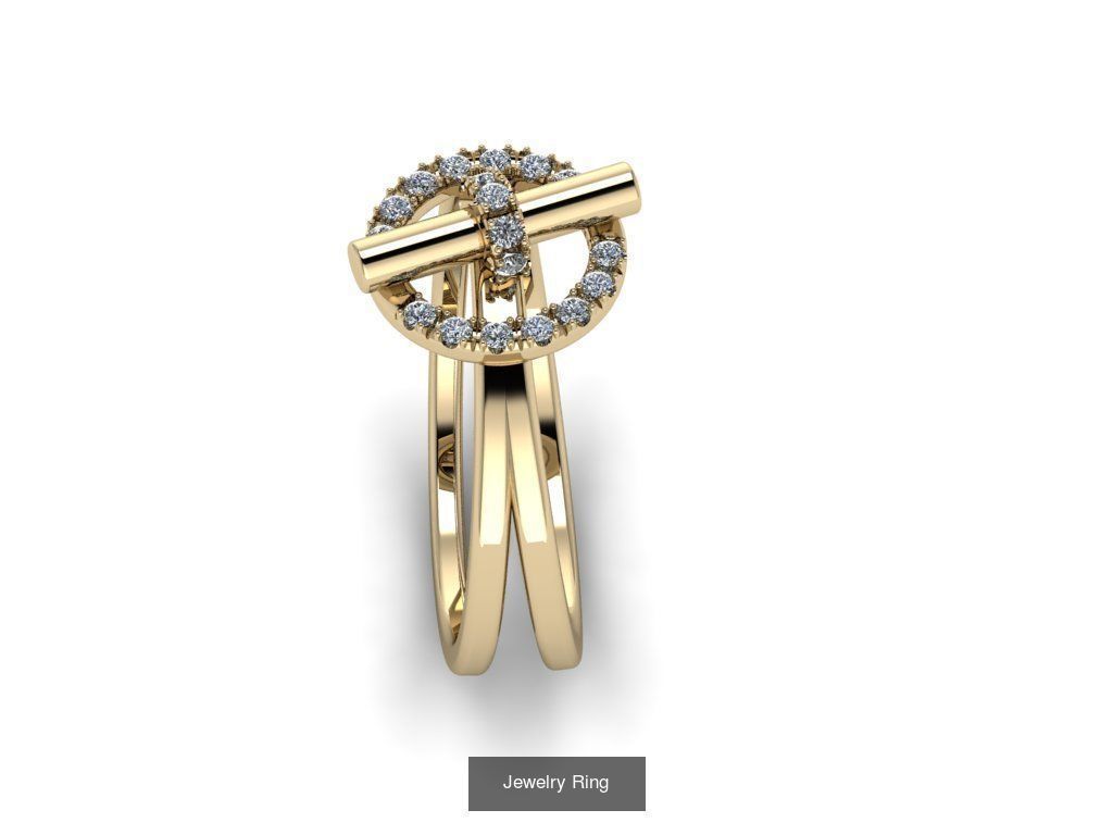 Jewelry Rings 3D Model Collection_61