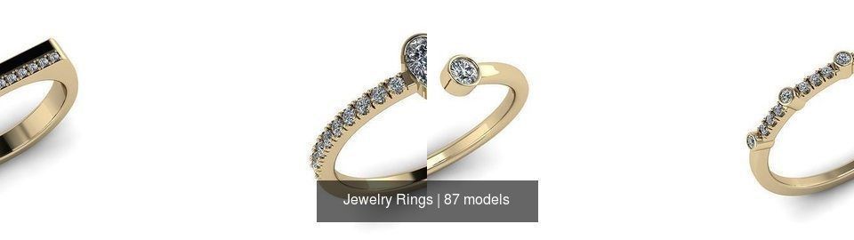 Jewelry Rings 3D Model Collection_37