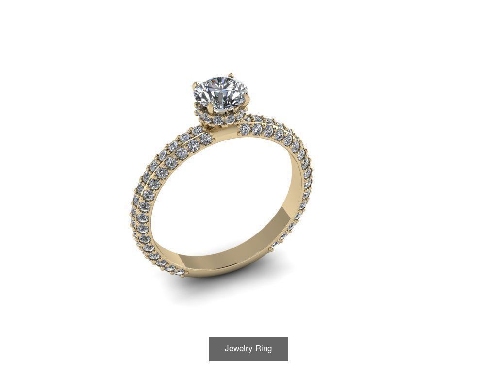 Jewelry Rings 3D Model Collection_67