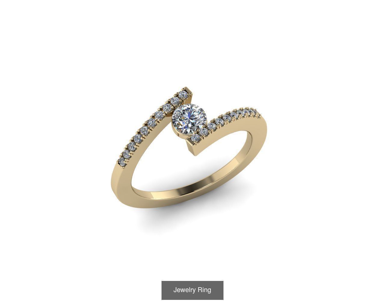 Jewelry Rings 3D Model Collection_71