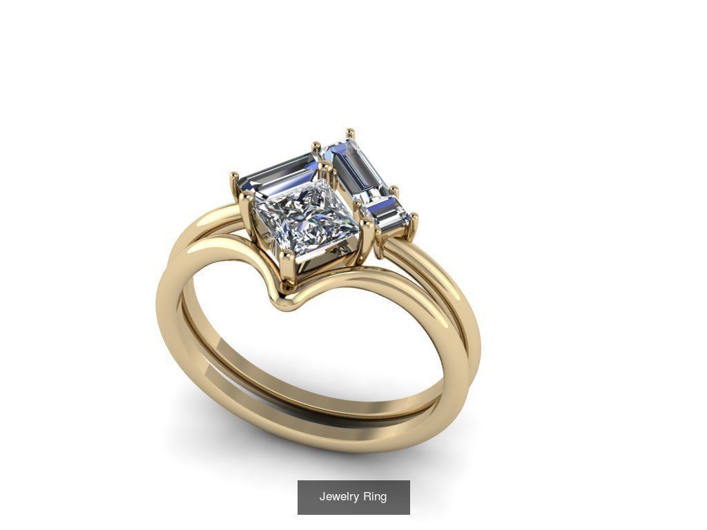 Jewelry Rings 3D Model Collection_126