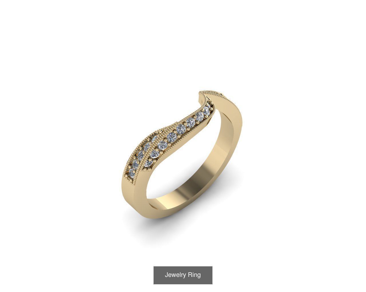 Jewelry Rings 3D Model Collection_125