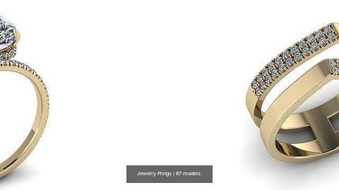 Jewelry Rings 3D Model Collection_45