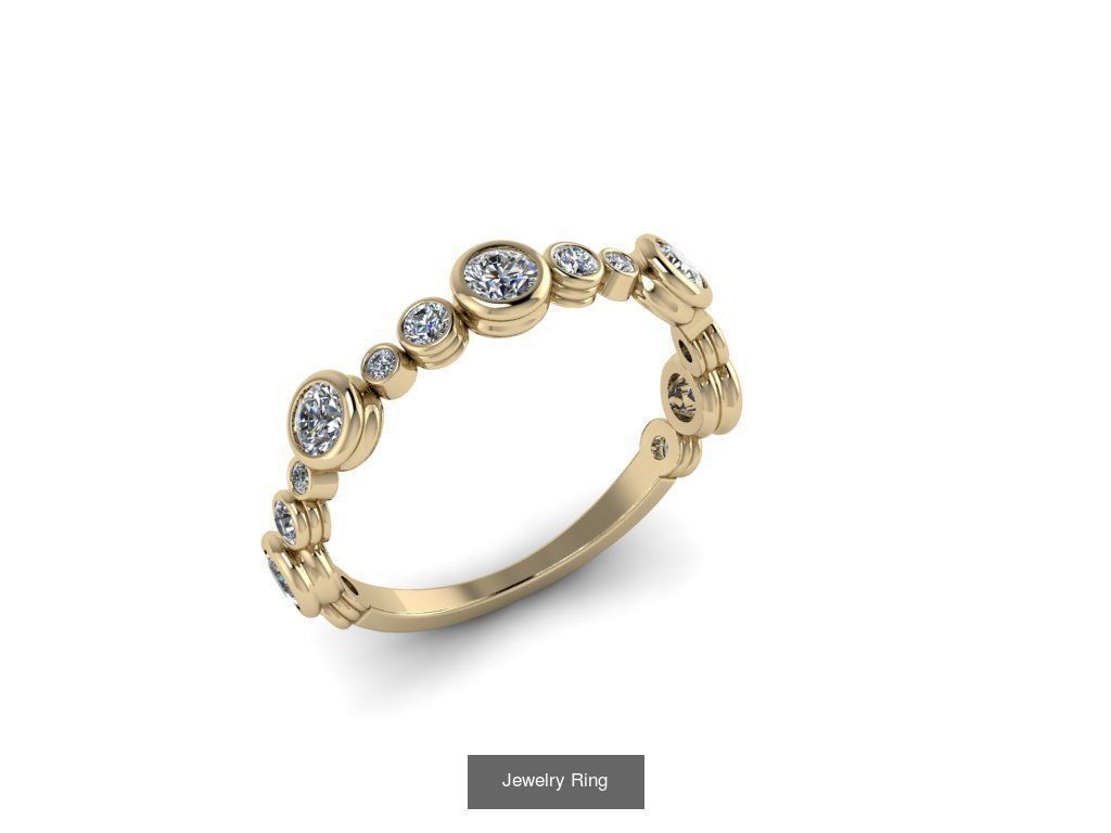 Jewelry Rings 3D Model Collection_130