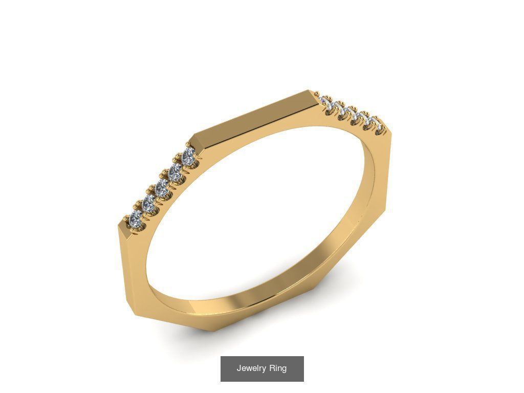 Jewelry Rings 3D Model Collection_86