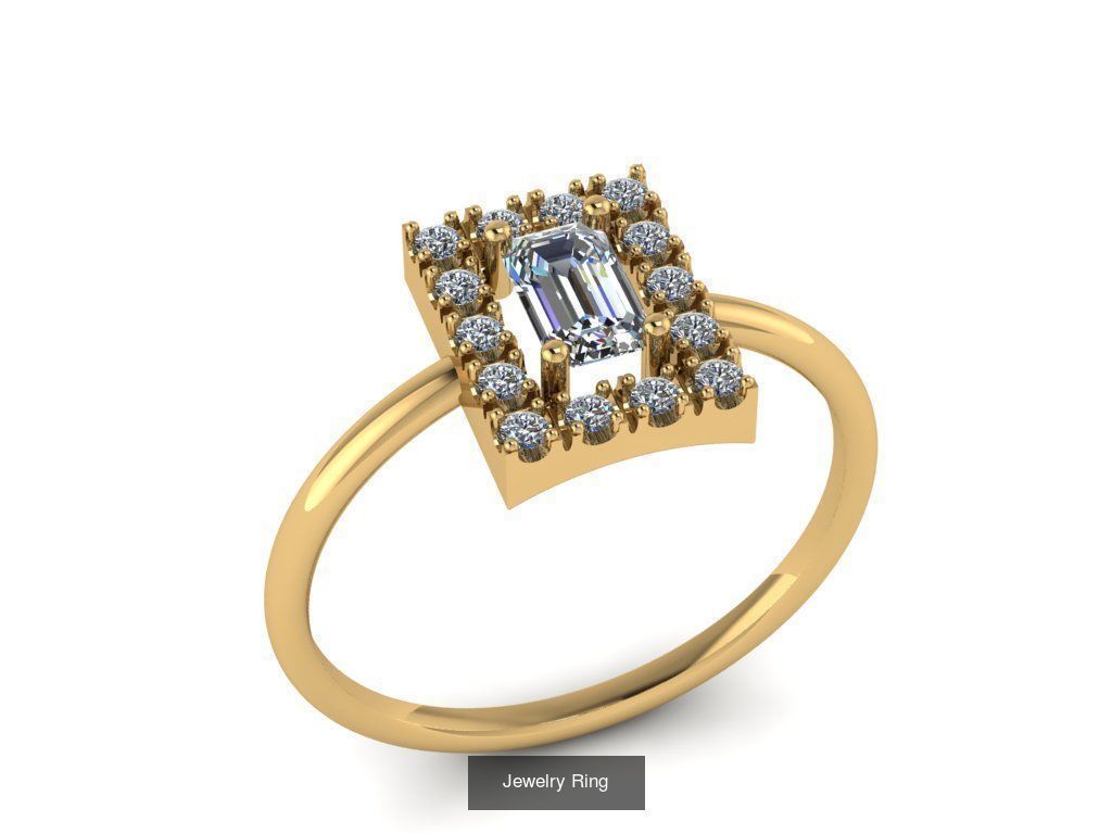 Jewelry Rings 3D Model Collection_94