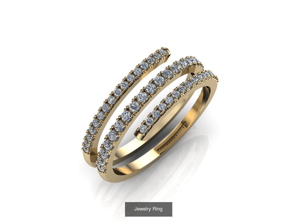 Jewelry Rings 3D Model Collection_104