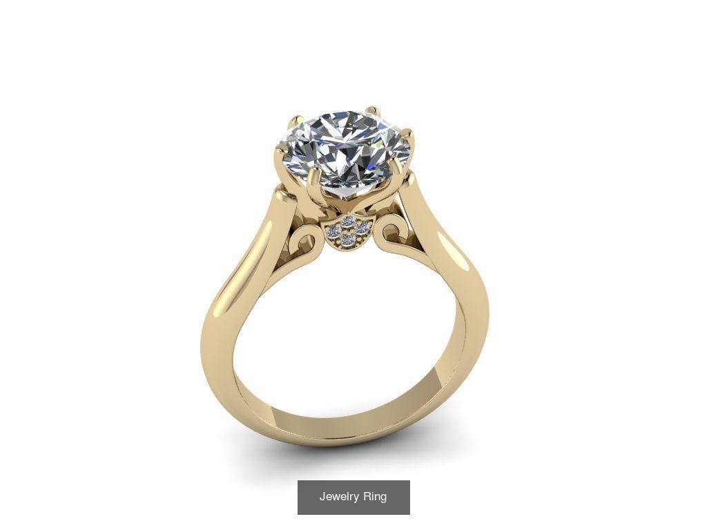 Jewelry Rings 3D Model Collection_131
