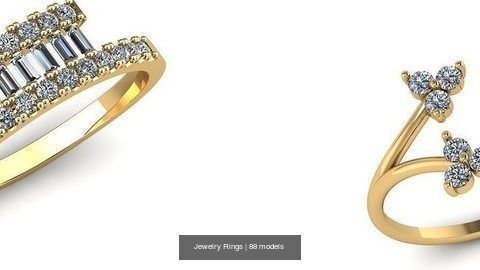 Jewelry Rings 3D Model Collection_27