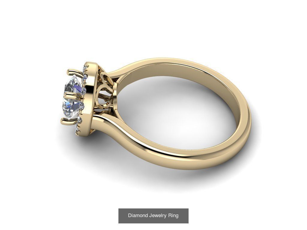 Jewelry Rings 3D Model Collection_132