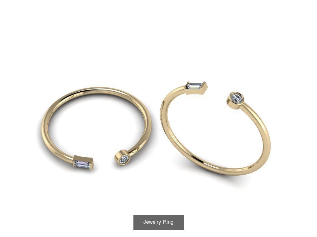 Jewelry Rings 3D Model Collection_106