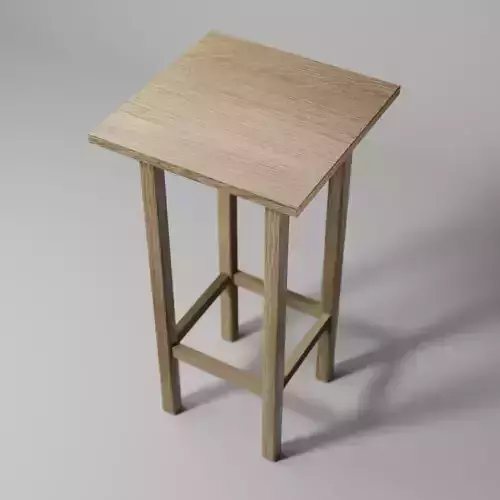 Oak Side Table