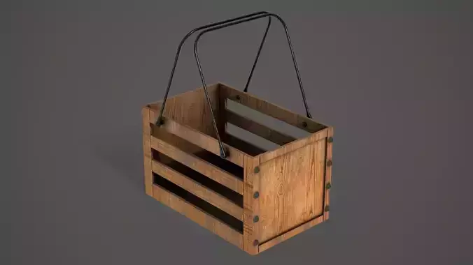 Decorative Wood Crate
