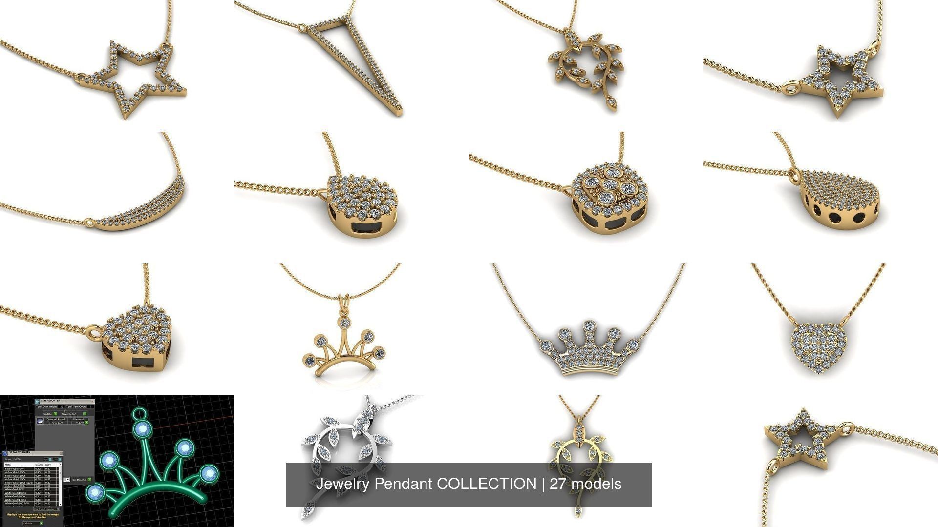Jewelry Pendant COLLECTION _6