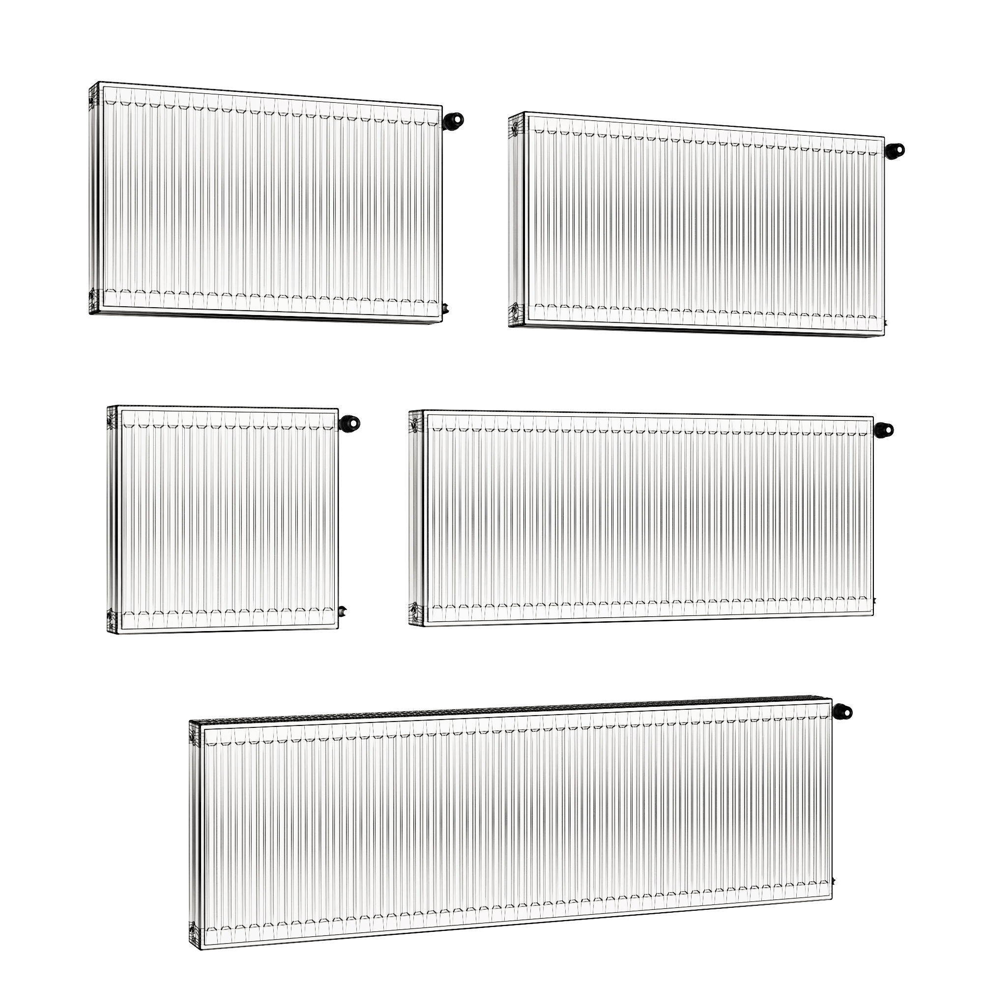 Standart Radiator Battery 3D model_2