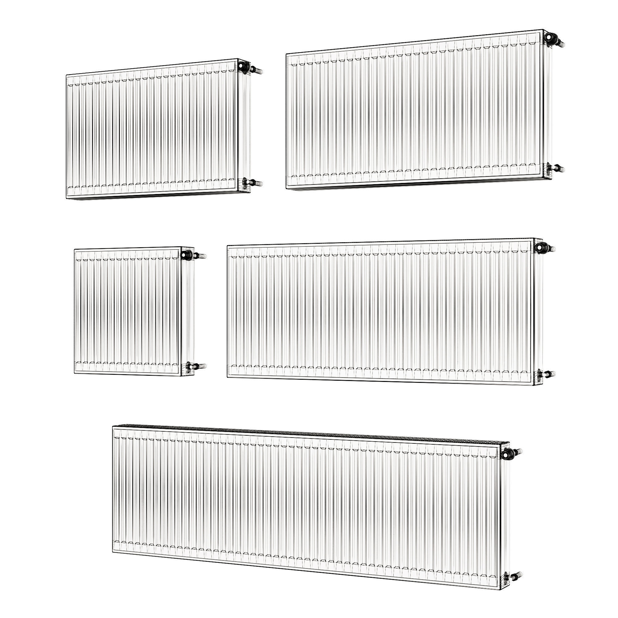 Standart Radiator Battery 3D model_5