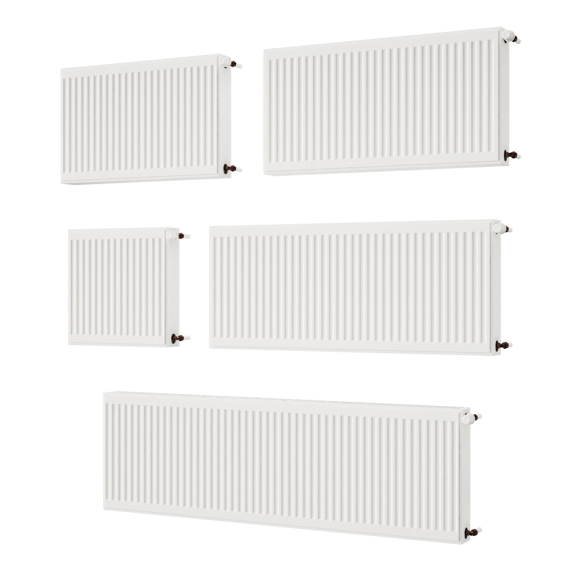 Standart Radiator Battery 3D model_4
