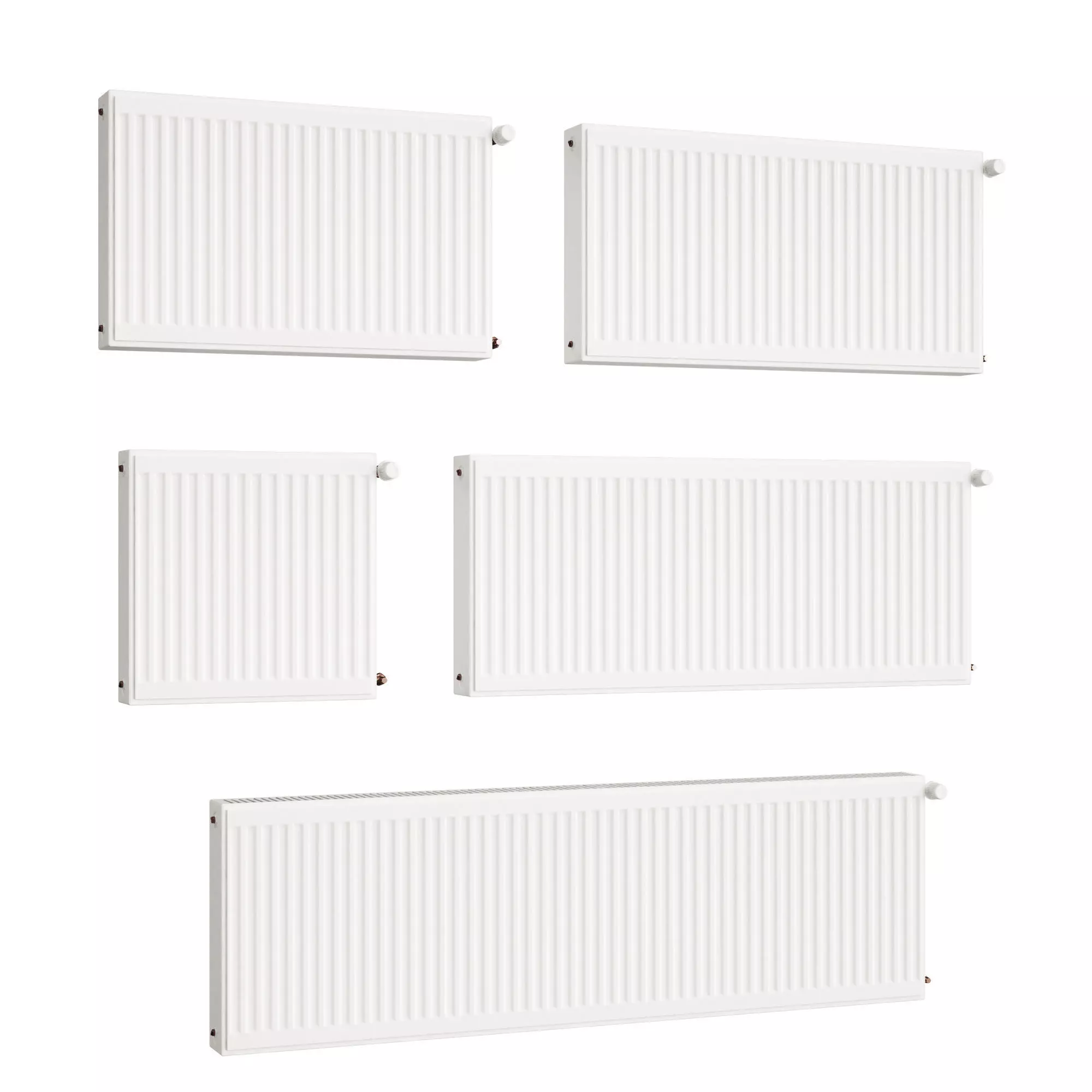 Standart Radiator Battery 3D model_0