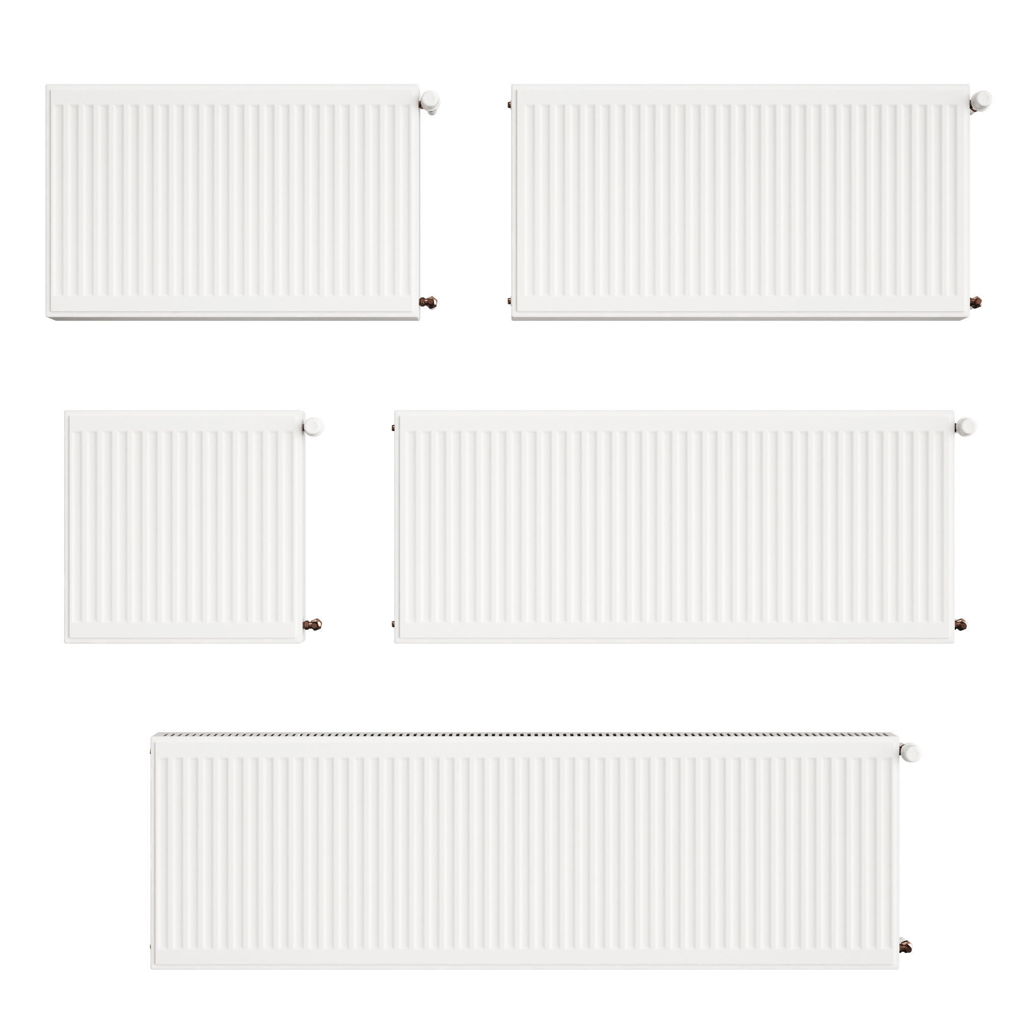 Standart Radiator Battery 3D model_3