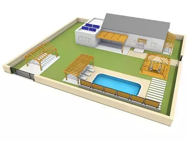 architect house 3D model