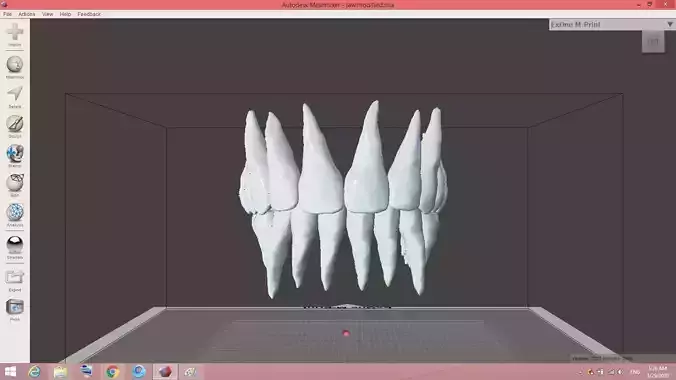 teeth tooth Low-poly 3D model