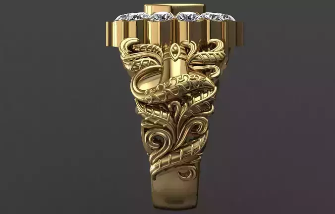 Shivji  Antique Gents Men Ring  