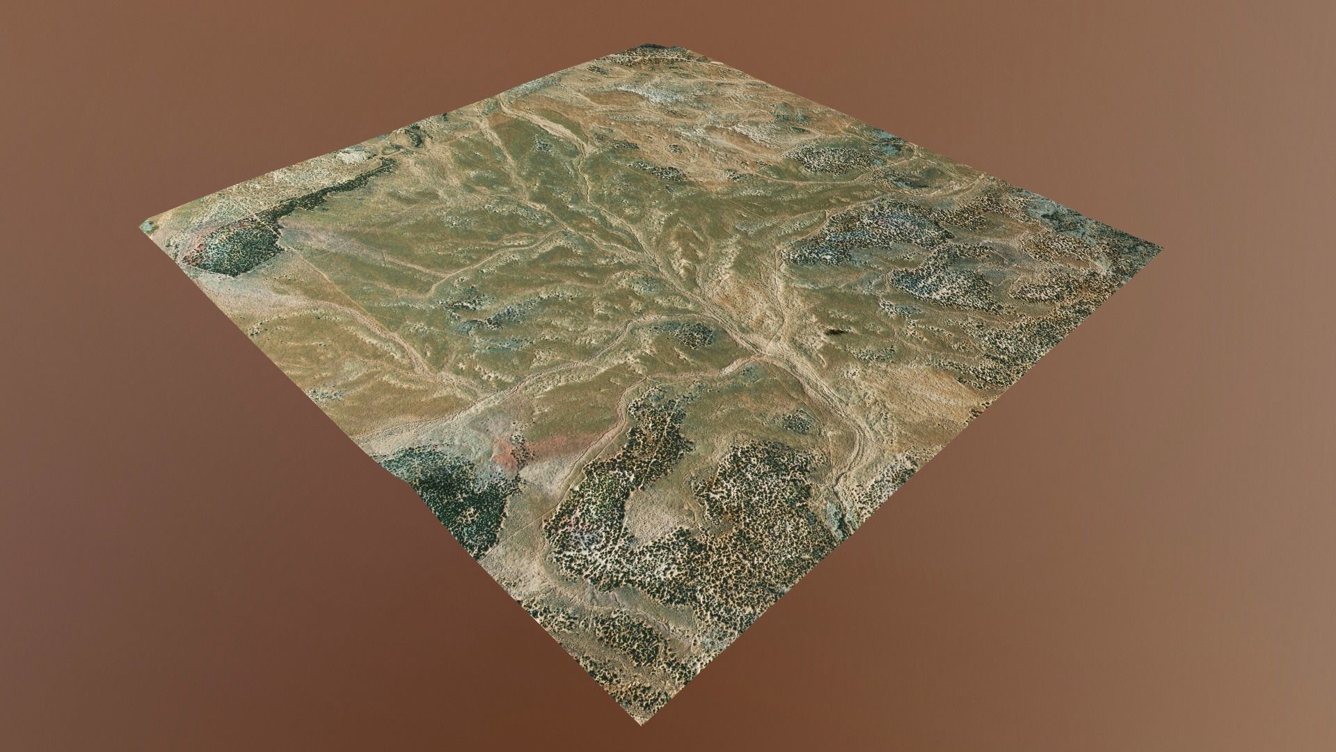Landscape Terrain Surface Environment PBR 17 Low-poly 3D model_20