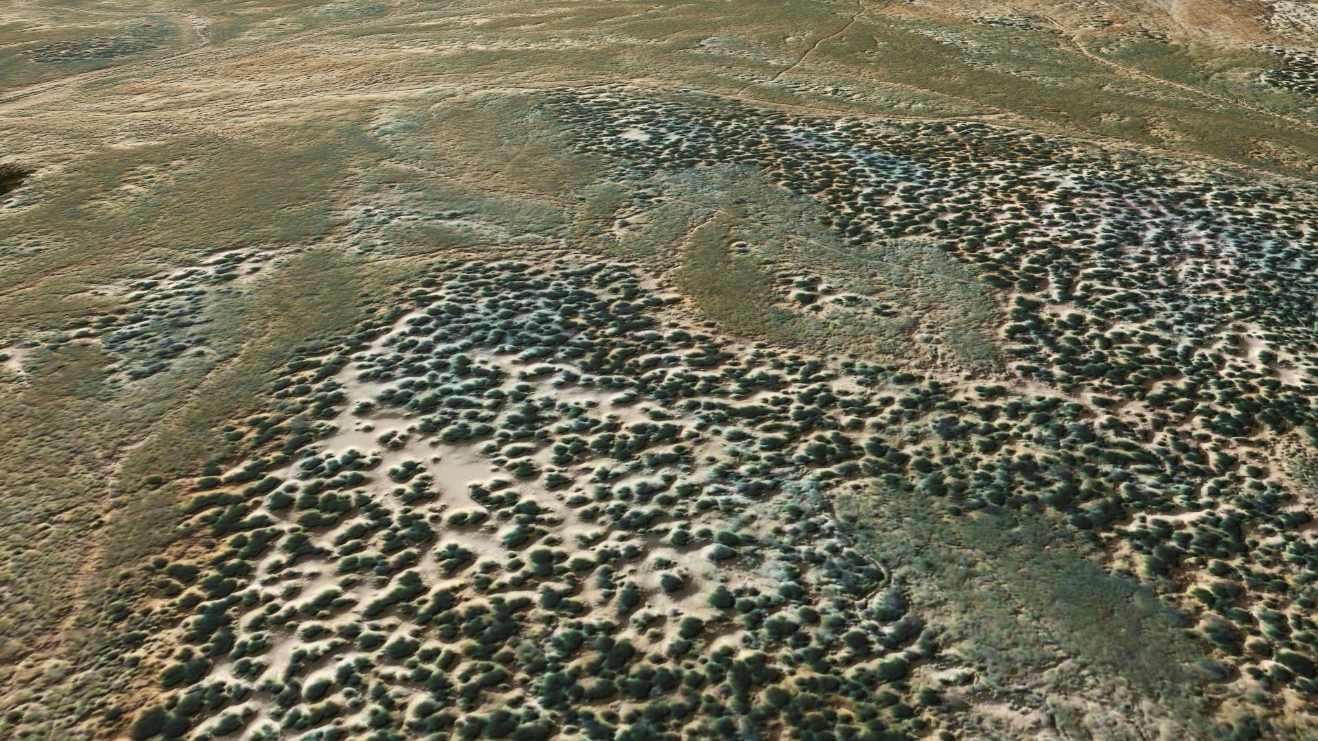 Landscape Terrain Surface Environment PBR 17 Low-poly 3D model_12