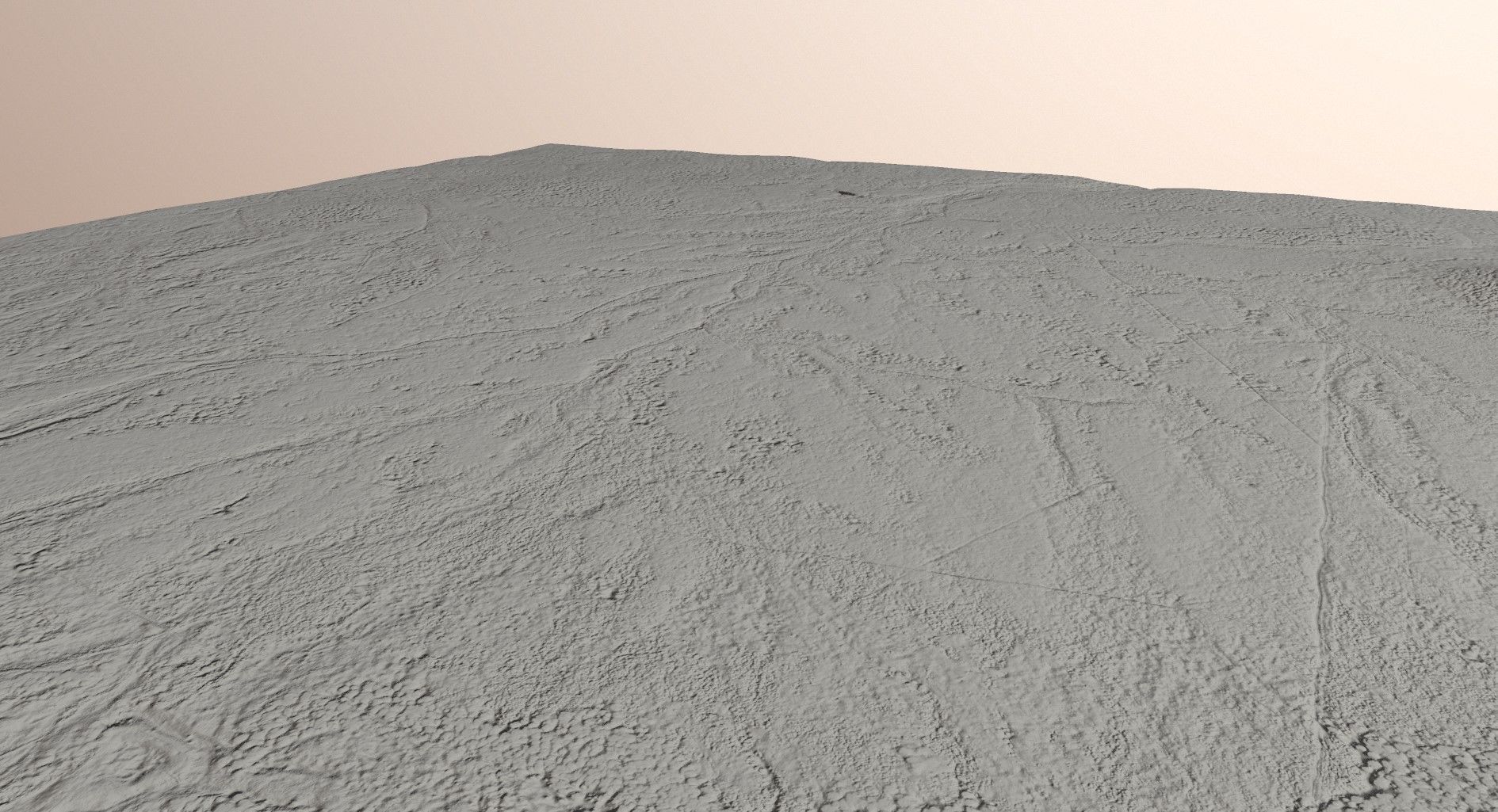 Landscape Terrain Surface Environment PBR 17 Low-poly 3D model_23