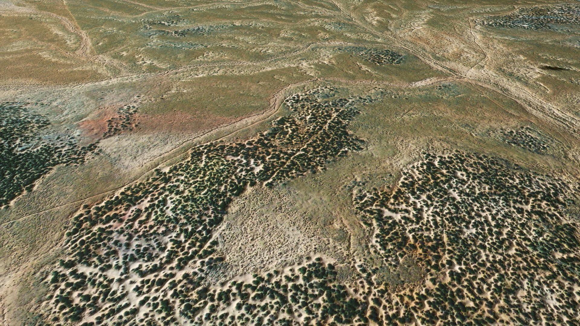 Landscape Terrain Surface Environment PBR 17 Low-poly 3D model_1