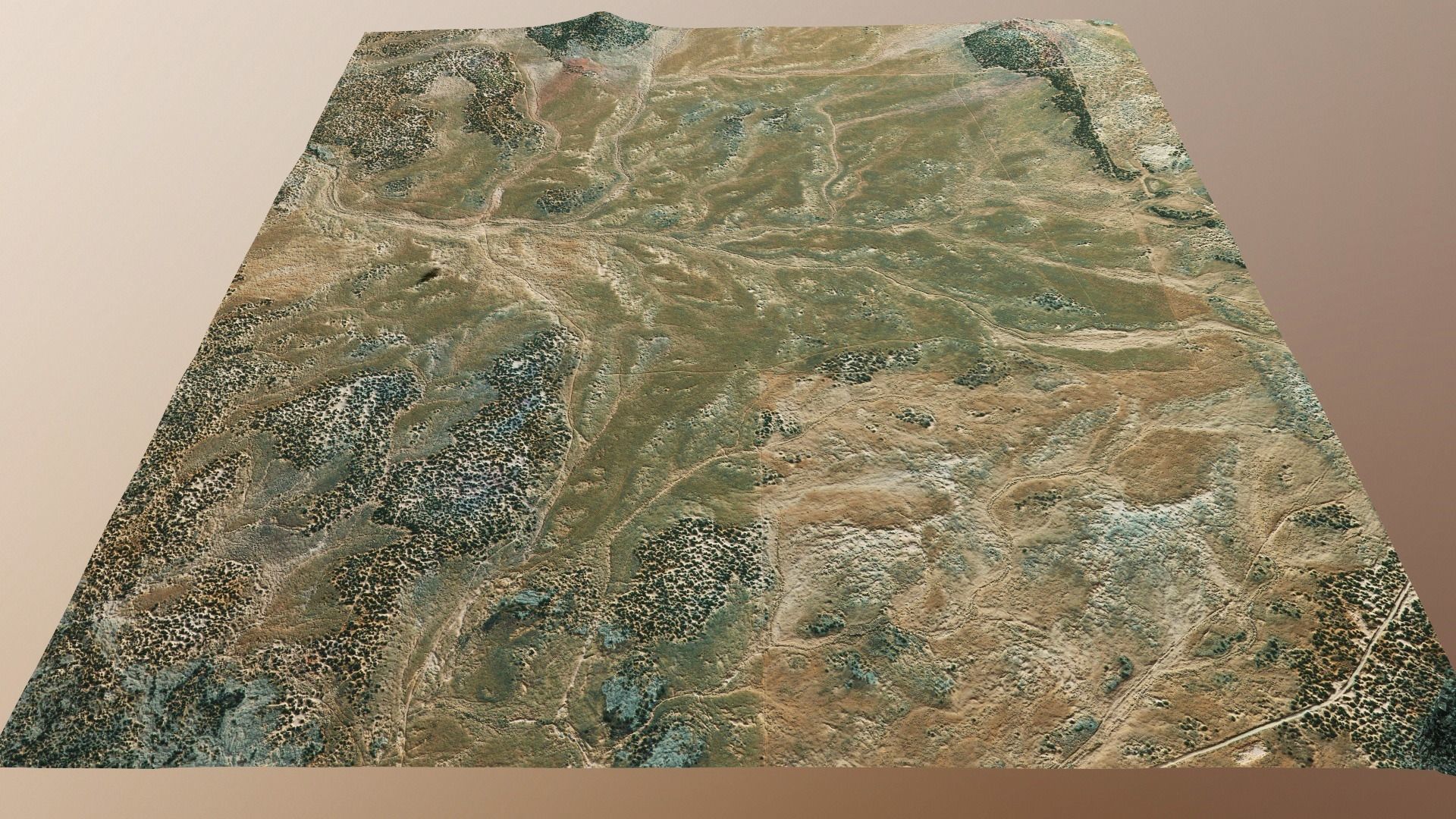 Landscape Terrain Surface Environment PBR 17 Low-poly 3D model_18