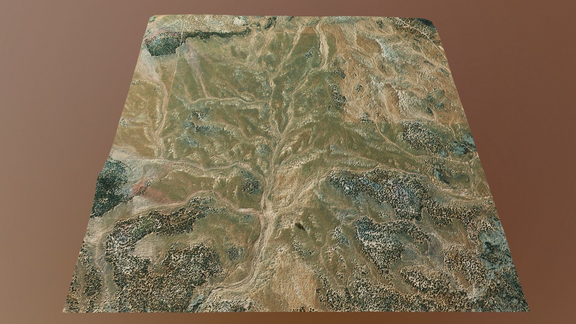 Landscape Terrain Surface Environment PBR 17 Low-poly 3D model_22