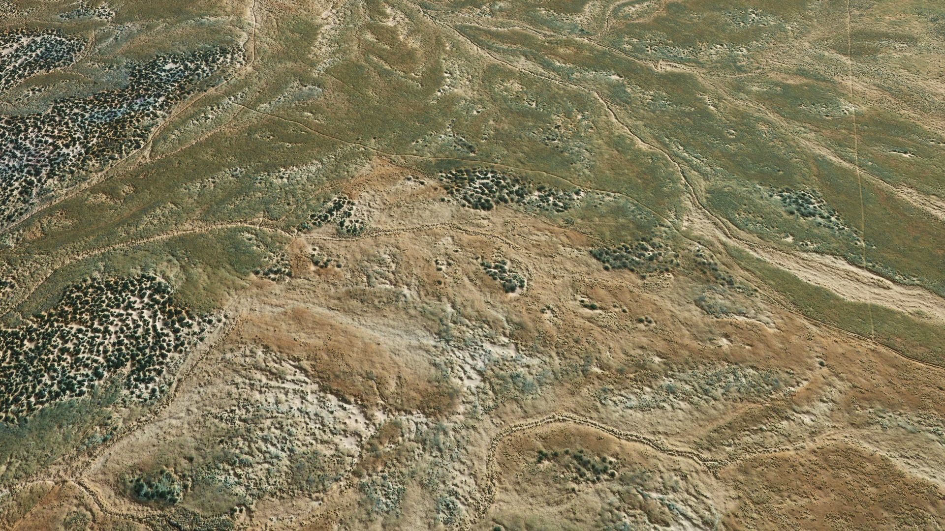 Landscape Terrain Surface Environment PBR 17 Low-poly 3D model_5